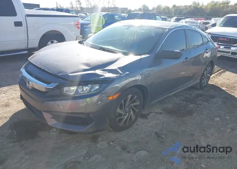 2018 Honda Civic Ex z USA, uszkodzony, nr VIN 19XFC2F74JE039345